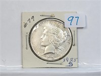 1925 S Silver Peace Dolar 90% Silver