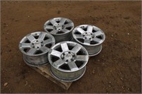 (4) Nissan Rims, 18"x 8"