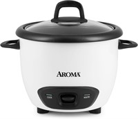 Aroma Housewares 6-Cup Pot-Style Rice Cooker- W/BL