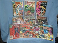 Group of vintage Fanastic 4 Comics