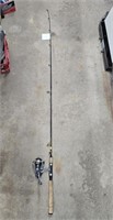 D Turbo 6' rod w/ Abu Garcia spinning reel