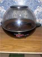 Stir crazy popcorn popper