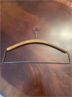 wooden hangers - Marks furs- made in Detroit