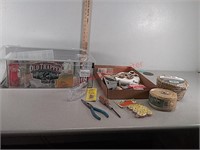 Rope, Tools, Glue gun & more