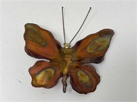 Signed Anderson Copper Butterfly Art