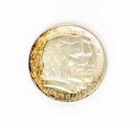 Coin 1936 Long Island Silver Comm Half Dol-Gem BU