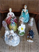 lot of collectable figurines