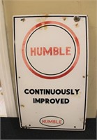 Vintage Humble adv sign
