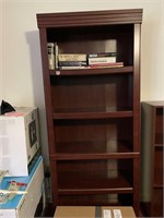 5 Shelf Wooden Bookcase