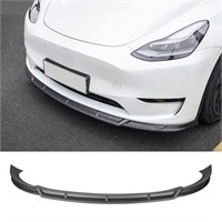 BMZX for Tesla Model Y Front Lip Spoiler Carbon F