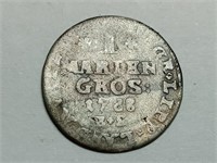 OF) 1768 Silver Mariengroschen Lippe-Detmold