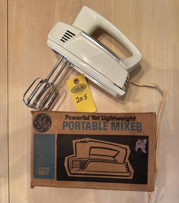 G E Portable Mixer