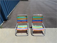 Beach Chairs x 2