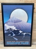 Moonlight Basin Big Sky Montana Print Framed
