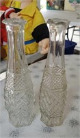 Wexford glass vases