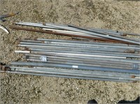 Lot of pipe with attachments