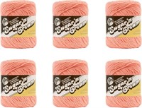 Lily Sugar'N Cream Tea Rose Yarn - 6 Pack of 71g/2