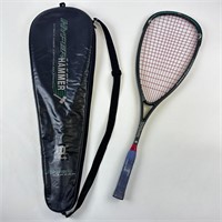 Wilson Hyper Carbon 120 Squash Racket W/Case