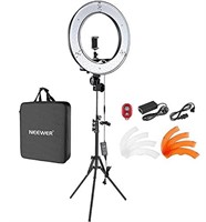 NEEWER Ring Light Kit with Stand Kit, 18in/48cm 53