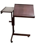Wooden Adjustable Bedside Table