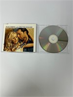 Autograph COA Christina Aguilera Ricky Martin CD