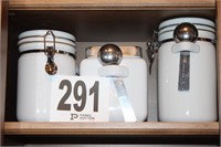 (3) Piece Canister Set