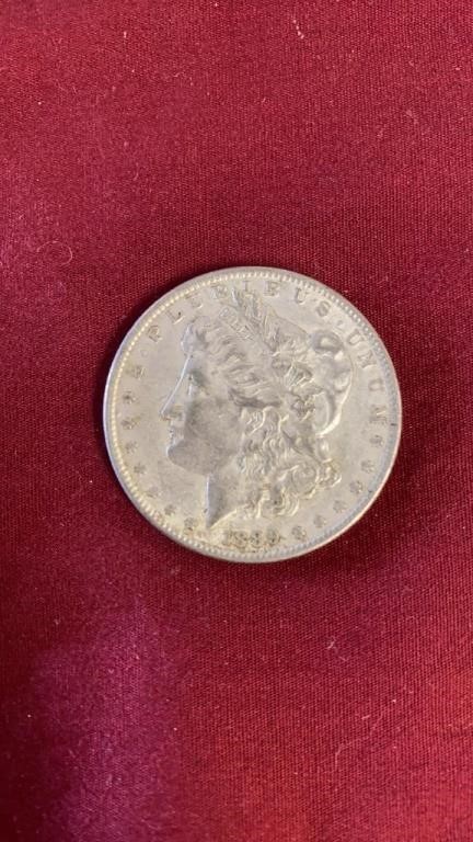 1889 MORGAN SILVER DOLLAR