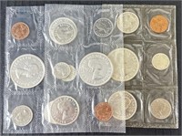 (A) 3 1963 Canadian Proof Set 80% Silver