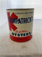 Kirkpatricks Oyster Gallon Can
