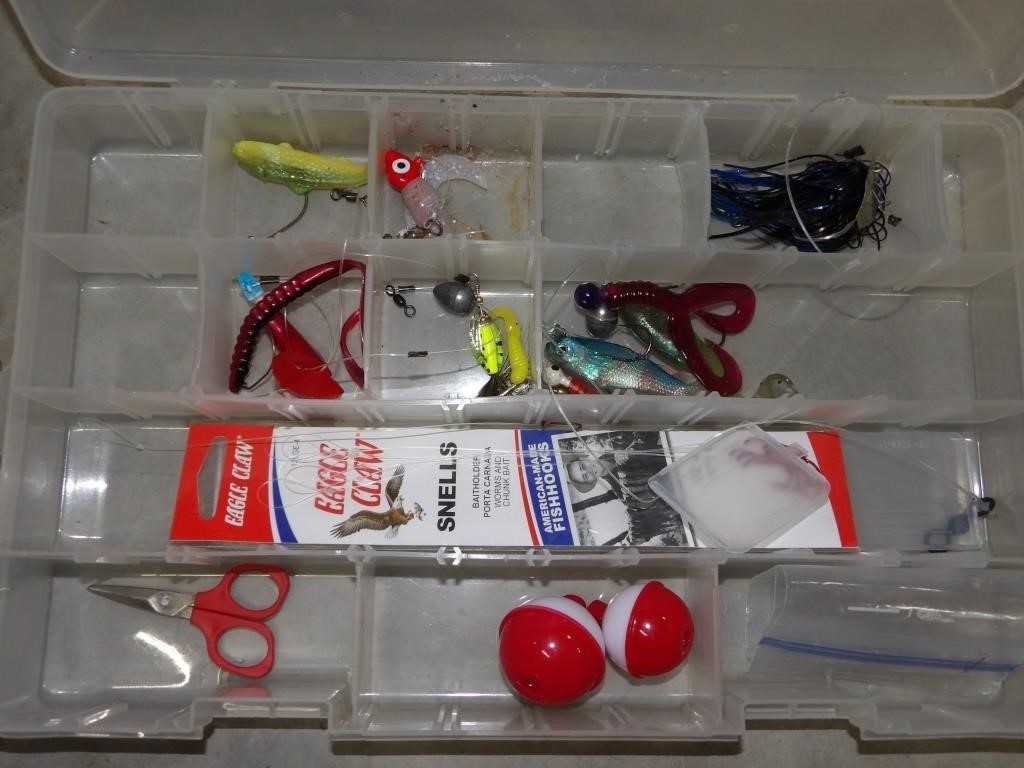 Fishing Tackle w/ Box