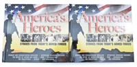 (2) AMERICA'S HEROES BOOKS