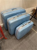 Retro theee piece luggage set