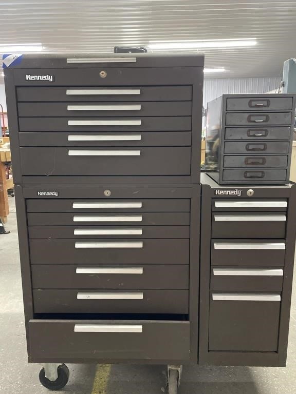 Kennedy Tool Chest and Metal Organizer