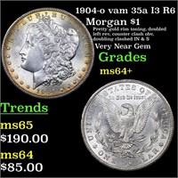 1904-o vam 35a I3 R6 Morgan Dollar $1 Grades Choic