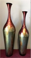 526-HOME DECOR (PAIR OF TALL VASES)