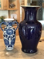 2 Large Ceramic Vases