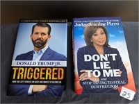 Book Lot- Triggered Donald Trump & Dont Lie to Me