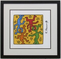 NYC PRIDE GICLEE BY KEITH HARING