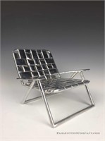 Aluminum Lawn Chair Decorative Object