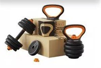 Home fitness multifunctional dumbbell 30 kg Set