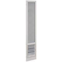 White Insulated Pet Patio Door10.25x15.75