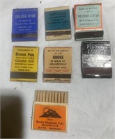 Vintage Butte & Meaderville MatchBooks