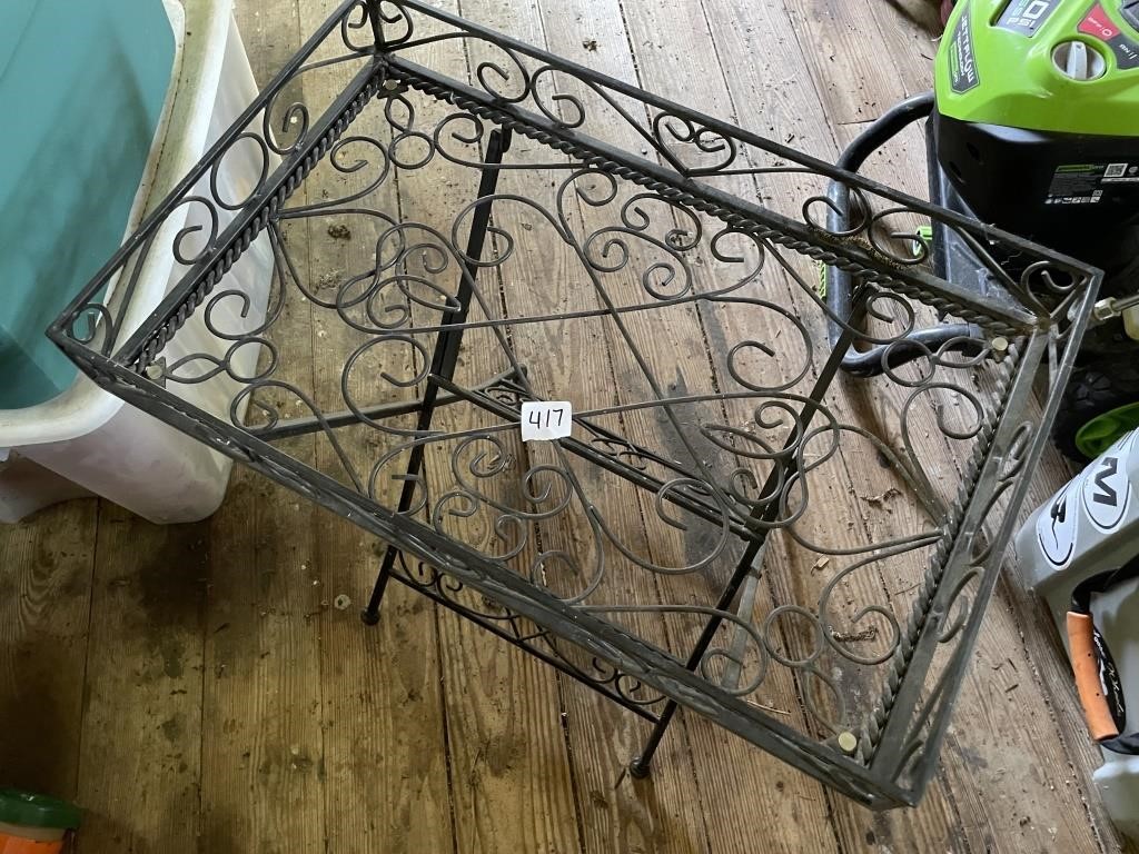 Cute Metal Folding Table