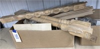 Box of Dowel Rods 34"L - Trim - Stair Spindles