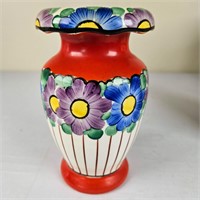 Handpainted Czech Vase