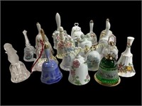 Collection of Glass Table Bells