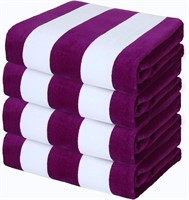 P3108  Exclusivo Mezcla 4-Pack Cotton Beach Towels