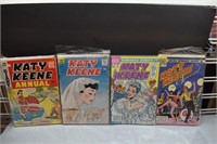 Lot of 4 Romance Comics Comics Katy Keene