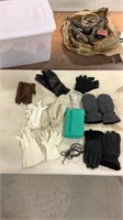 Miscellaneous glove lot with ballet shoes & wallet