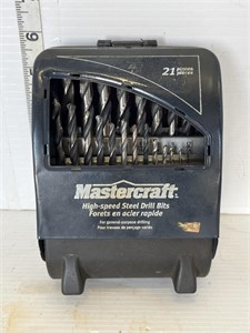 Mastercraft high speed steel drill bits